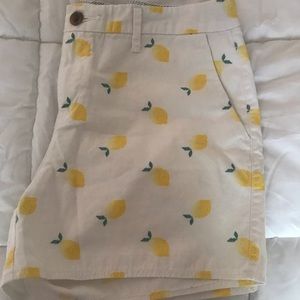 Lemon shorts
